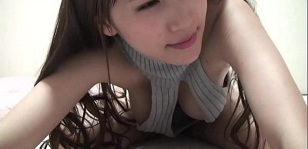  Virgin Killer Sweater Downblouse with Busty Japanese Girl